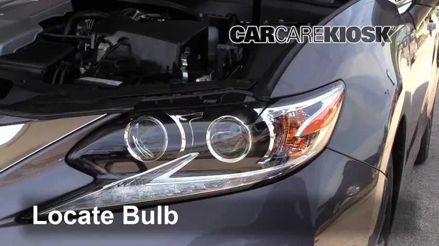 2017 Lexus ES350 3.5L V6 Lights Turn Signal - Front (replace bulb)